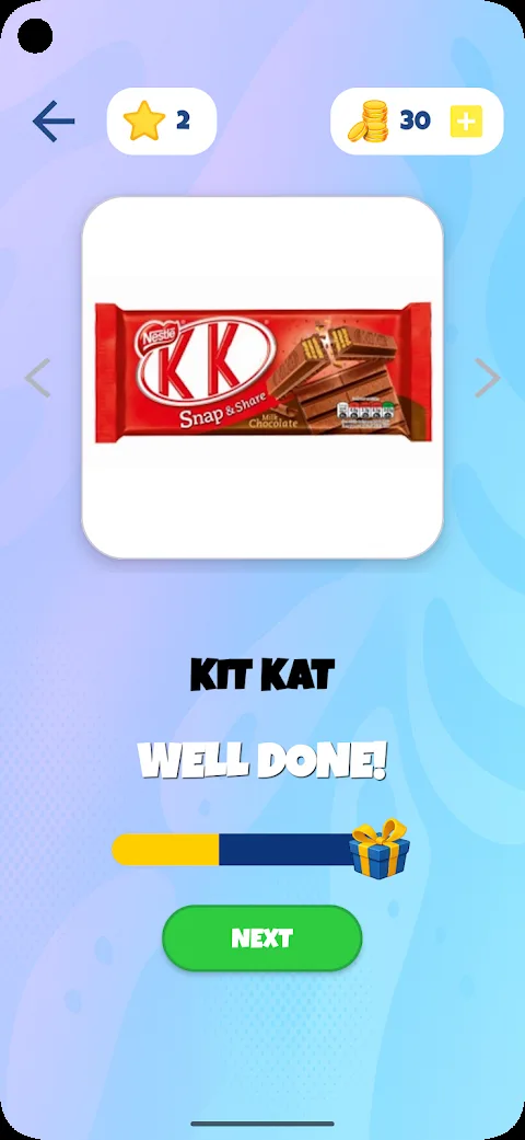 Food Quiz: a correct answer